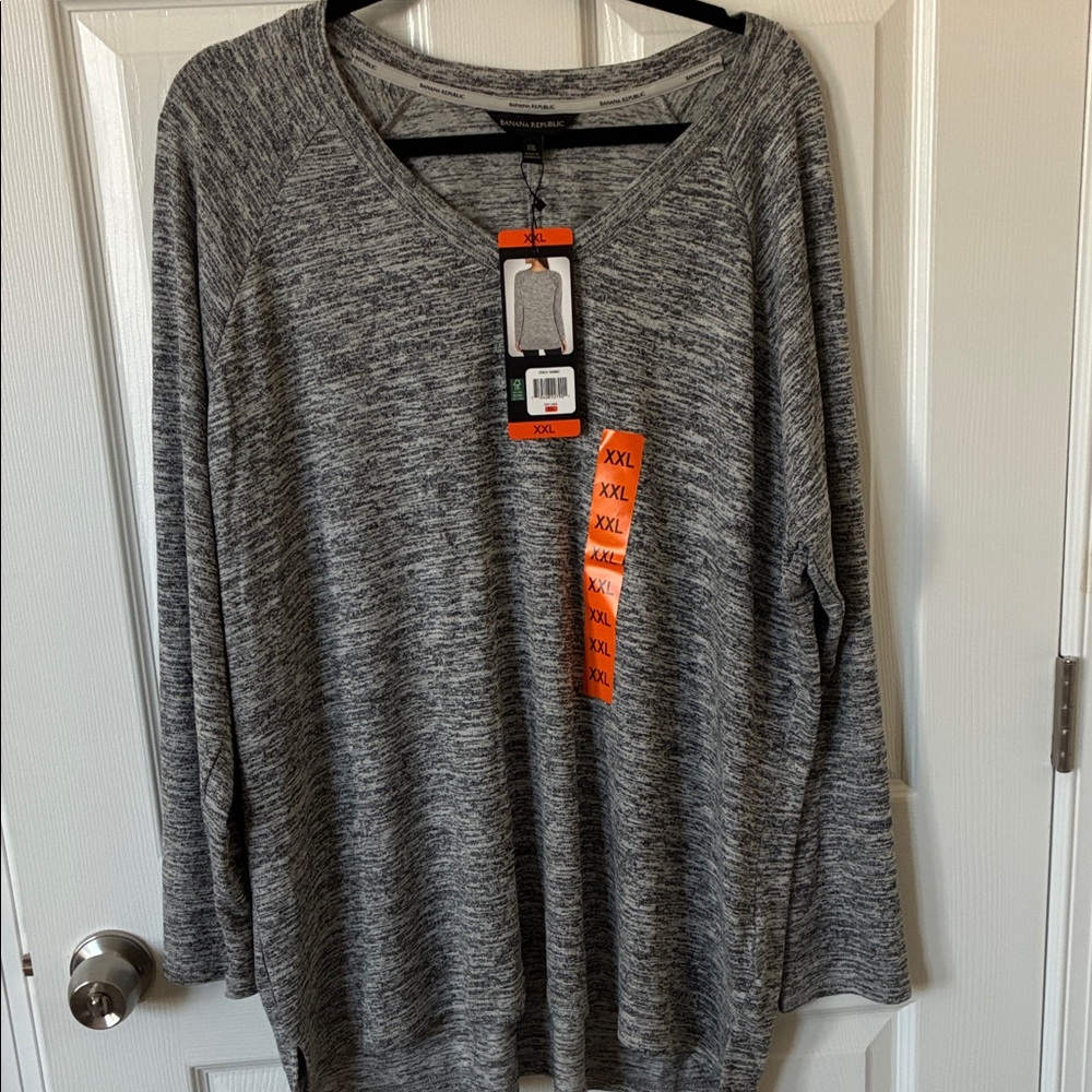 Banana Republic Gray Women's Top